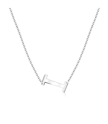 Letter I Silver Necklace SPE-5523